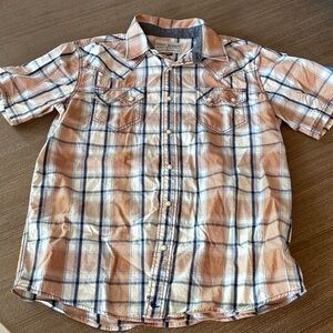 Plaid Short Sleeve Shirt